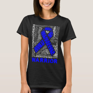Hydrocephalus Survivor Hardworking Awareness Warri T-Shirt