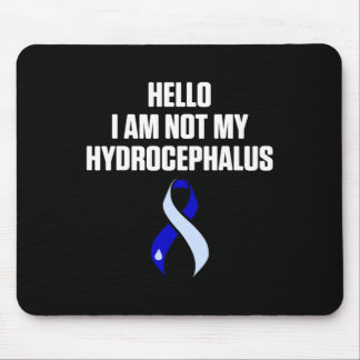 Hydrocephalus Survivor Hello Awareness Warrior  Mouse Pad