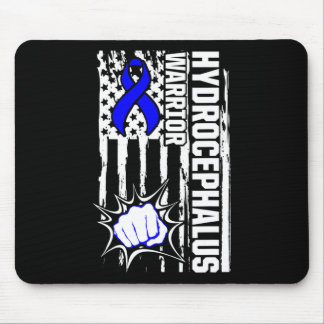 Hydrocephalus Survivor Inspiring Awareness Warrior Mouse Pad
