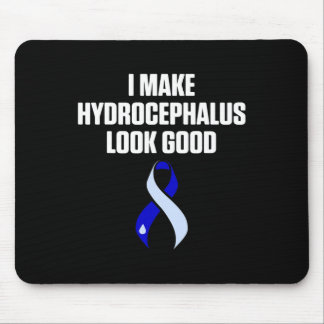 Hydrocephalus Survivor Look Good Awareness Warrior Mouse Pad