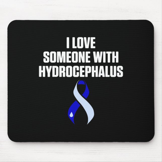 Hydrocephalus Survivor Love Awareness Warrior  Mouse Pad (Front)