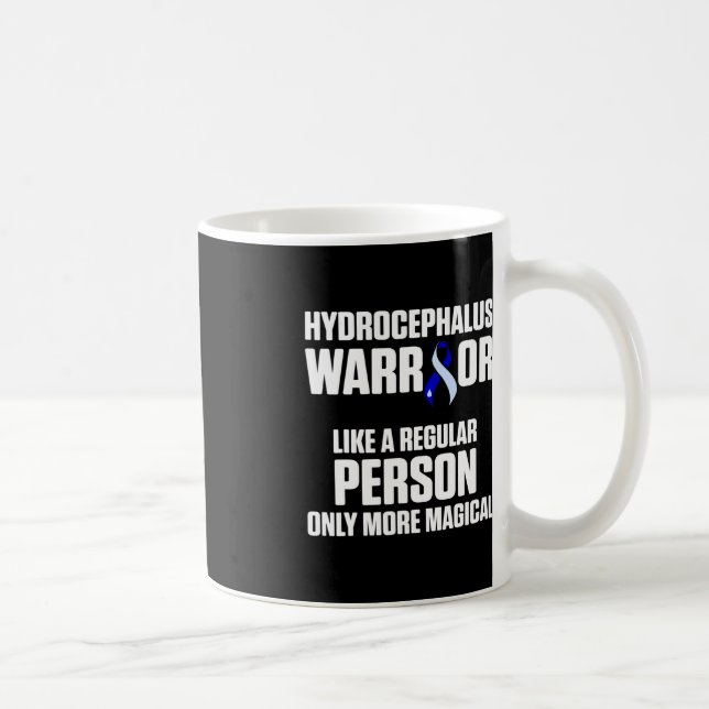 Hydrocephalus Survivor Magical Awareness Warrior  Coffee Mug (Right)