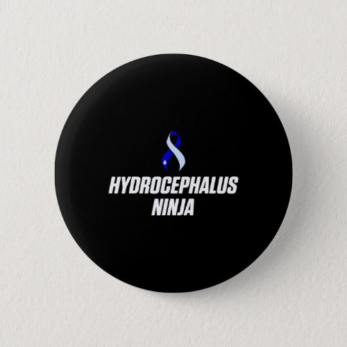 Hydrocephalus Survivor Ninja Awareness Warrior 1 Button