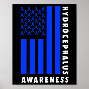 Hydrocephalus Survivor Signs Awareness Warrior