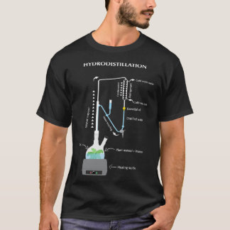 Hydrodistillation Apparatus Clevenger T-Shirt