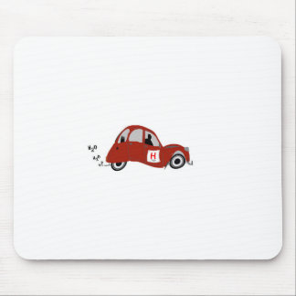 Hydrogen powered car mouse pad