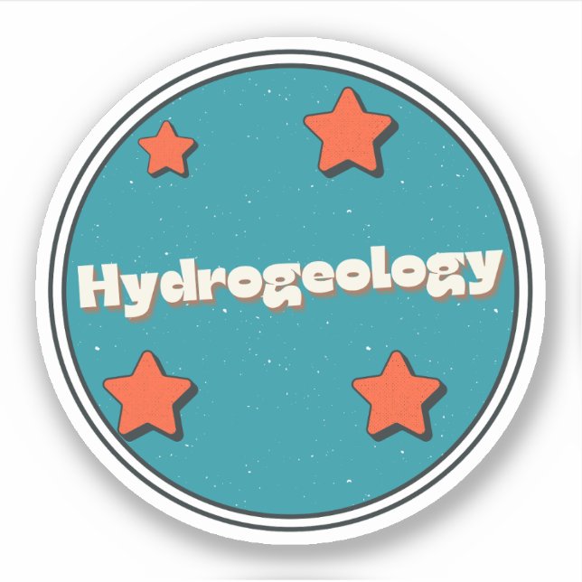 Hydrogeology Sticker (Front)