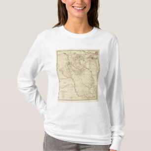 Hydrographical Basin of Mississippi River T-Shirt