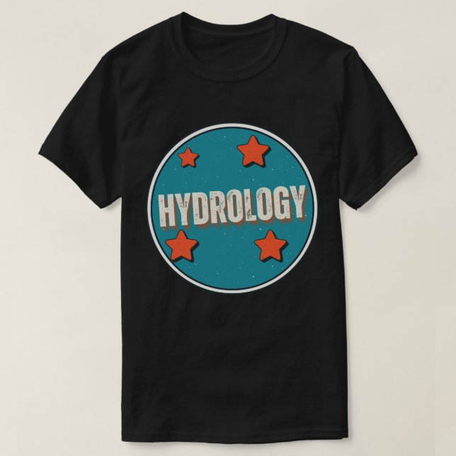 Hydrology T-Shirt (Design Front)