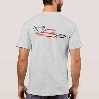 Hydroplane 01 Ash Back T-Shirt