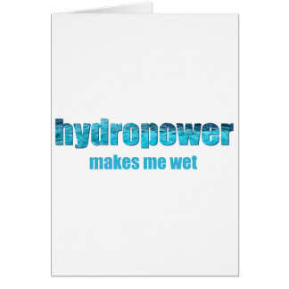 Hydropower Wet! Cards