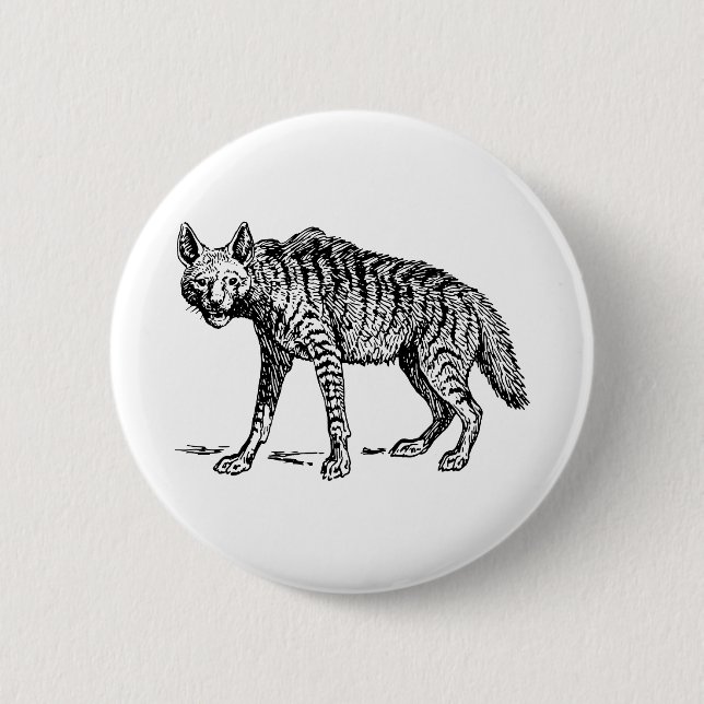 Hyena Button (Front)