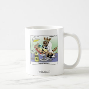 Hyena Dentistry Cartoon Funny Quality Coffee Mug