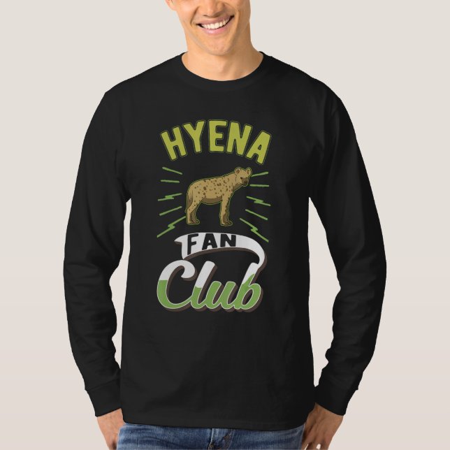 Hyena Fan Club Aardwolf Hyena T-Shirt (Front)