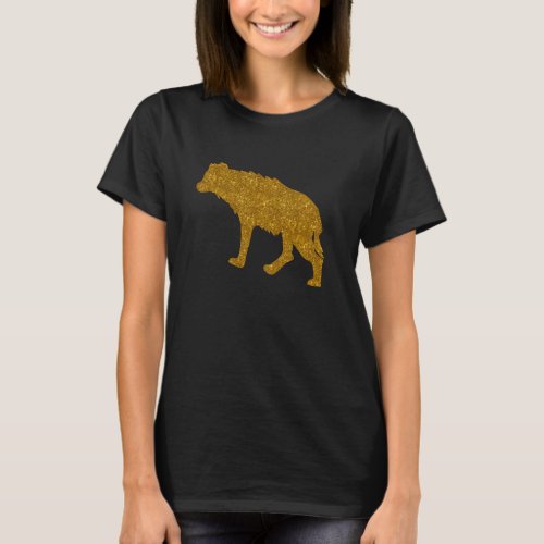 Hyena  For Women Girl Hyaena Animal Aardwolf Lover T_Shirt