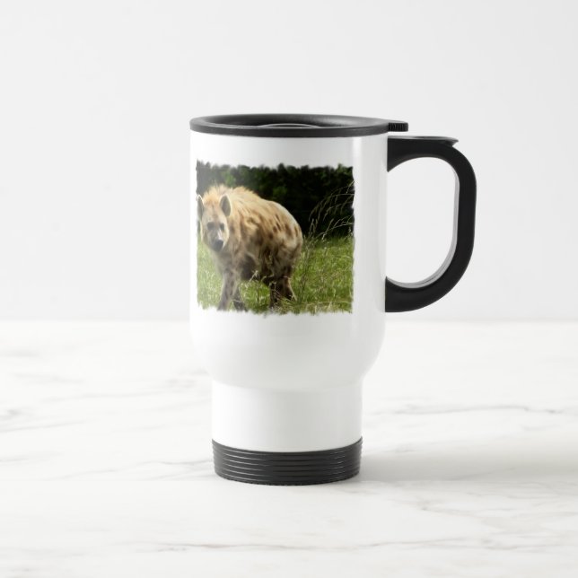 Hyena Plastic Travel Mug (Right)