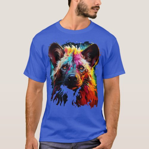 Hyena Rainbow T_Shirt