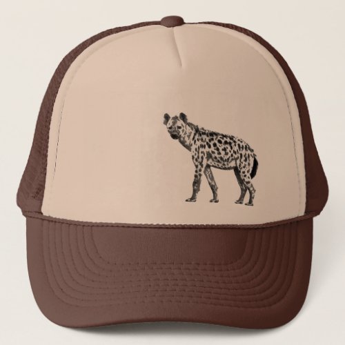 Hyena Stencil Trucker Hat