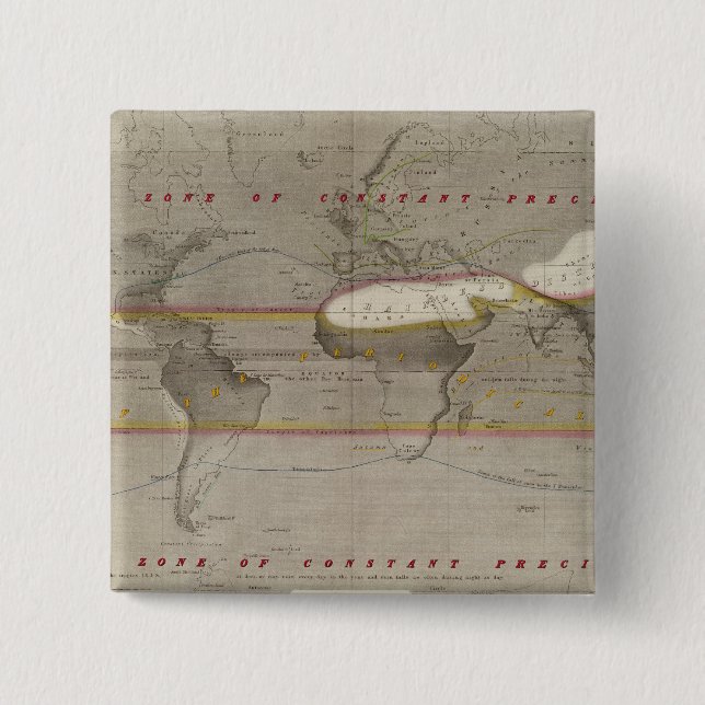 Hyetographic rain map button (Front)