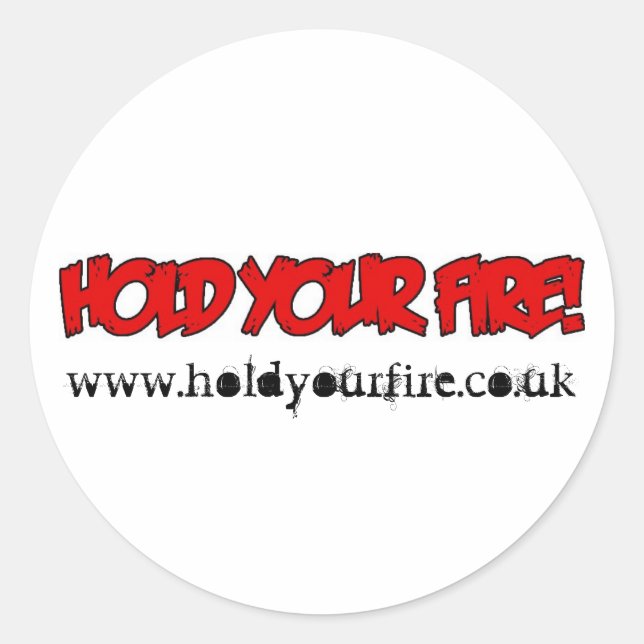 HYF! White Sticker (Front)