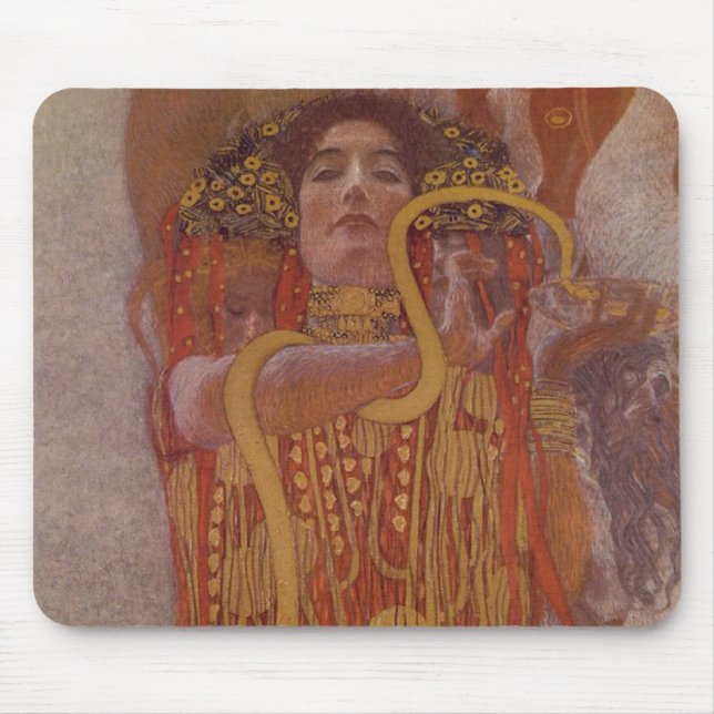 Hygeia ~ Gustav Klimt Mouse Pad (Front)