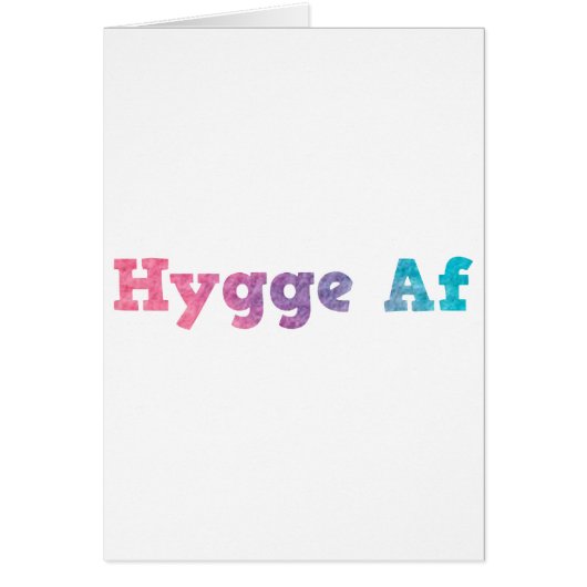 hygge af cards (Front)