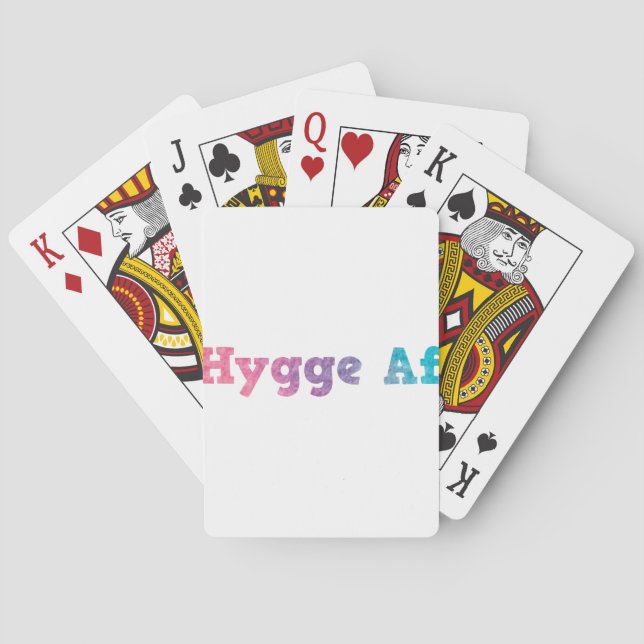 hygge af poker cards (Back)