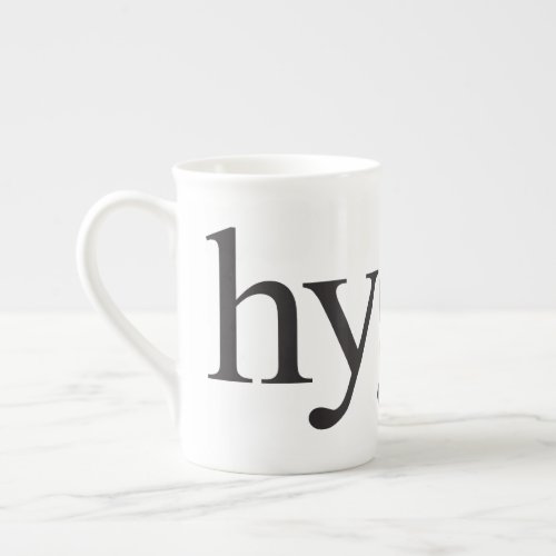Hygge Black and White Specialty Mug