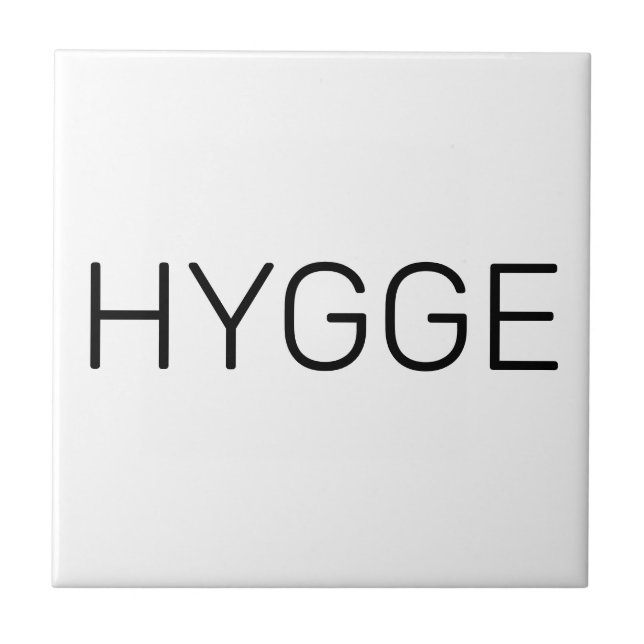 Hygge Black Ceramic Tile (Front)