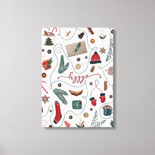 Hygge Christmas Collection Canvas Print