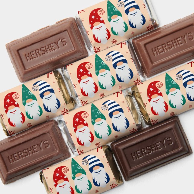 Hygge Christmas Gnome for the Holidays Snowflakes Hershey's Miniatures (Assorted)