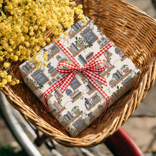 Hygge Cozy Book Corner Wrapping Paper Sheets