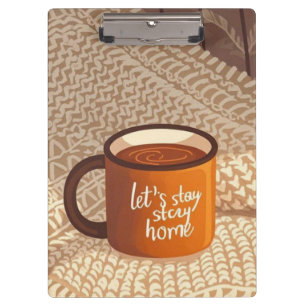 Hygge Cozy Night Celebrate cozy nights Clipboard