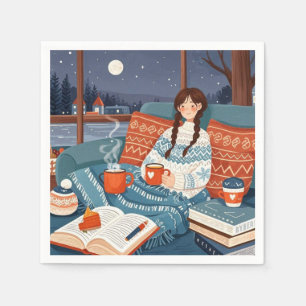 Hygge Cozy Night _ Celebrate cozy nights Napkins