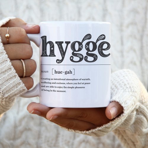 Hygge Definition Danish Quote Cozy Season 11 oz Coffee Mug