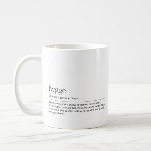 Hygge Definition Mug