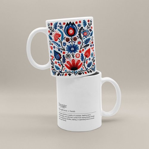 Hygge Definition Mug Scandi Gift Nordic Coffee Mug