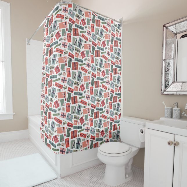 Hygge gifts shower curtain (In Situ)
