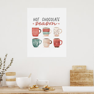 Hygge Hot Chocolate Season Poster