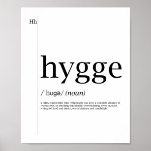 Hygge Poster - Danish Culture