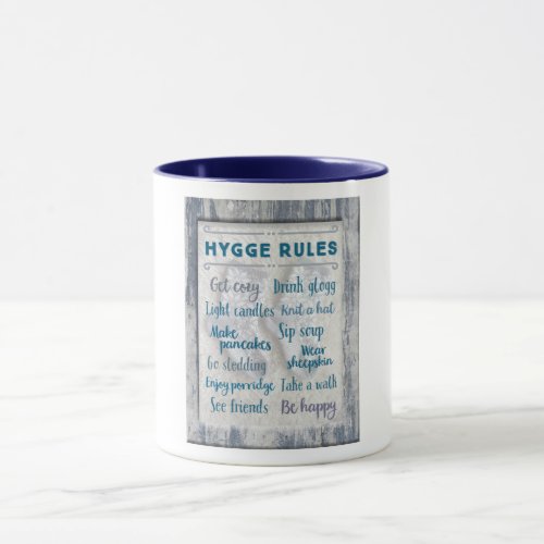 Hygge Rules Mug