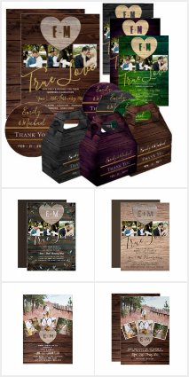 Hygge Rustic Heart Wedding Collection