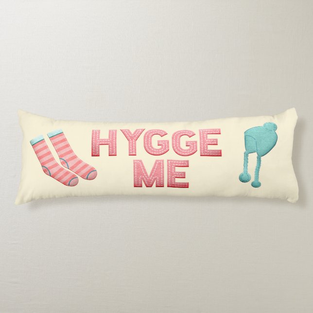 Hygge Time Body Pillow (Front)