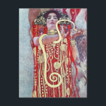 Hygieia by Gustav Klimt  Postcard<br><div class="desc">Hygieia painting by Gustav Klimt. A fragment of the painting "Medicine",  Vienna,  Austria (1900–1907)</div>