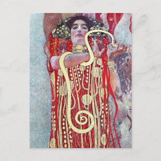 Hygieia by Gustav Klimt Postcard