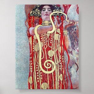 Hygieia by Gustav Klimt Poster