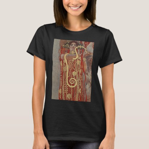 Hygieia by Gustav Klimt Vintage Art Nouveau T_Shirt
