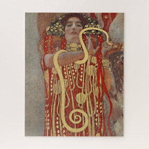 hygiene by Gustav Klimt Jigsaw Puzzle