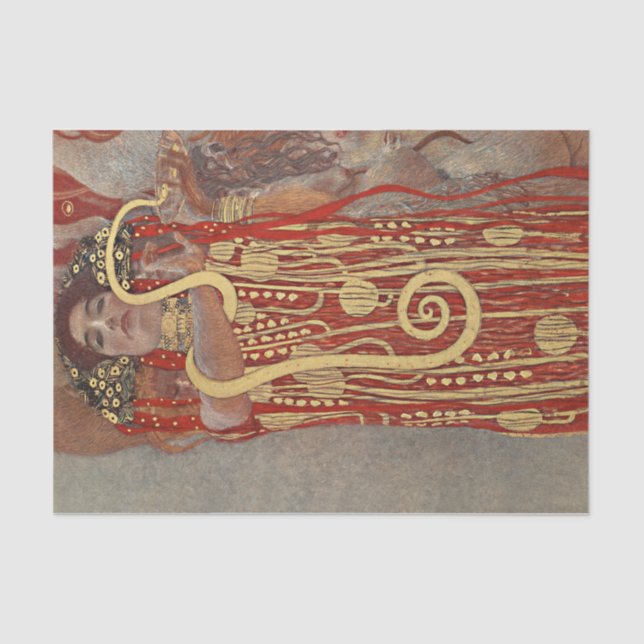 hygiene by Gustav Klimt Tissue Paper (Front)