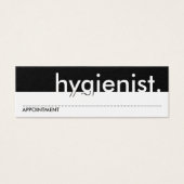 hygienist. (appointment card) (Front)